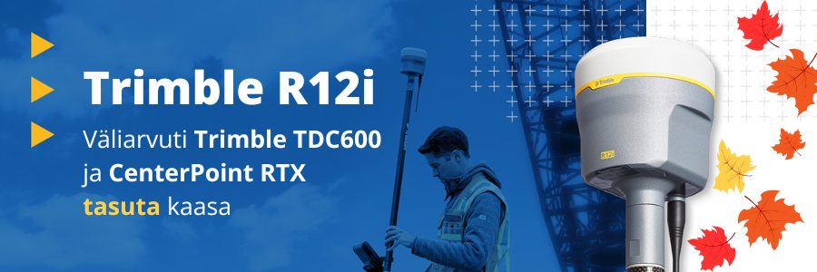 Trimble R12i sügispakkumine viib su mõõdistustöö uuele tasemele 1
